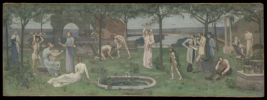 Pierre Puvis de Chavannes - 126, Tra arte e natura, Metropolitan Museum of Art